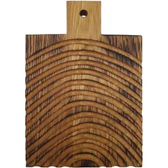 Feed board oak ,H=25,L=250/200,B=180mm