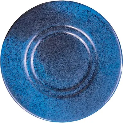 Чайная пара «Млечный путь голубой» фарфор 200мл D=15,5/17см голуб.,черный, изображение 2