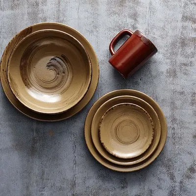 Тарелка «Анфора Алма» пирожковая керамика D=15,5см, изображение 5