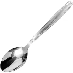 Tea spoon “Euro”  stainless steel , L=145/49, B=30mm  metal.