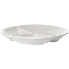 Менажница «Кунстверк» тройная фарфор D=25,H=3см белый, изображение 2