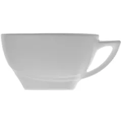 Tea cup “Atlantis”  porcelain  220ml  D=100, H=58, B=100mm  white