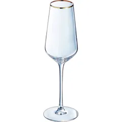 Бокал-флюте «Ультим Борд Ор» хр.стекло 210мл ,H=23,2см прозр., изображение 4