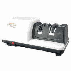 Electric knife sharpener CC2000 115W stainless steel ,H=12.7,L=30.5,B=12.7cm white