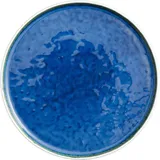 Тарелка «Абиссос» мелкая фарфор D=27,5см белый,синий