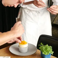 Соусник керамика 160мл D=82,H=52мм серый, изображение 3