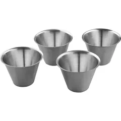 Mold for caramel[4pcs] stainless steel 155ml D=8,H=6cm