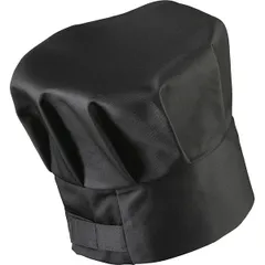 Колпак поварской «Гриб» хлопок,полиэстер D=18,H=20см черный, изображение 2