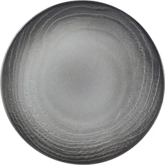 Plate “Swell” for bread ceramics D=16,H=2cm black,white