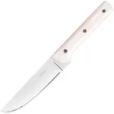 Нож для стейка сталь нерж.,каучук натур. ,L=25см белый