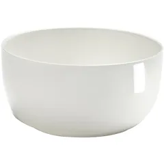 Salad bowl “Base” glossy  porcelain  D=12, H=6cm  white