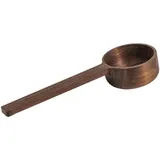 Ложка сервировочная орех ,H=38,L=230,B=80мм тем.дерево