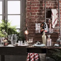 Кружка для горячих напитков «Осло» с металлическим подстакаником  стекло,сталь нерж. 220мл D=80,H=95, изображение 2