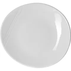 Тарелка «Органикс» фарфор D=320,H=32мм белый