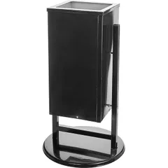 Street trash can 31l D=40.5,H=71.5cm black