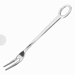 Fork for aperit.[12pcs] stainless steel ,L=12.5cm metal.