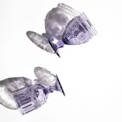 Бокал для вина стекло 220мл D=85,H=144мм фиолет., изображение 2