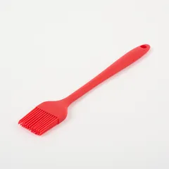 Кисть кондитерская силикон ,L=20,4см красный