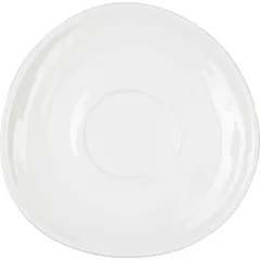 Блюдце «Милк» фарфор D=160/58мм белый