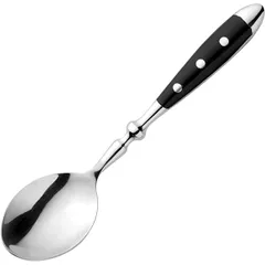 Table spoon “Doria”  stainless steel , L=195/60, B=42mm  metallic, black