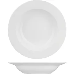 Deep plate “Kunstwerk”  porcelain  400 ml  D=22 cm  white