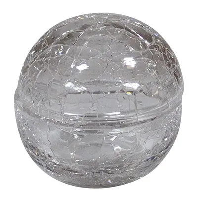 Салатник «Студия Ро» с крышкой «сфера» стекло D=7см прозр., изображение 7