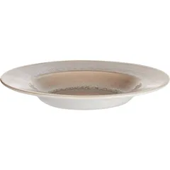 Блюдо «Революшн Сэндстоун» круглое глубокое фарфор 450мл D=270,H=35мм бежев., изображение 2