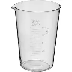 Мензурка ТС ГОСТ-1770-74 стекло 1л D=12,5/13,5,H=17,5см прозр., изображение 2