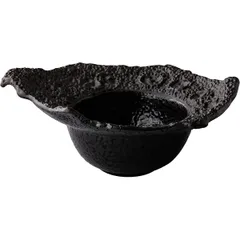 Salad bowl “Ro Design Bai Erbisi”  porcelain  D=18.5 cm  black