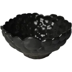 Salad bowl “Ro Design Bai Kevala” ceramics D=145,H=70mm black