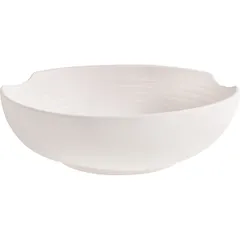 Handmade salad bowl  porcelain  D=175, H=50mm  white