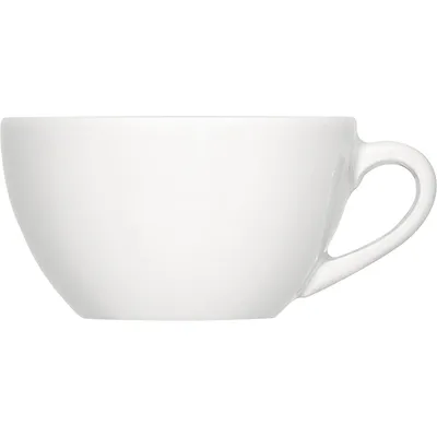 Чашка чайная «Бистро» фарфор 350мл D=107,H=67мм белый, Объем по данным поставщика (мл): 350