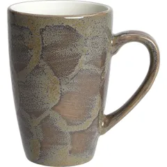 Mug “Revolution Granite”  porcelain  285 ml  D=7, H=11, L=11 cm  gray, brown.