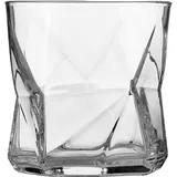 Old fashion "Cassiopeia" glass 330ml D=86,H=88mm clear.