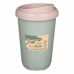 Thermal mug polyprop. 400ml green.