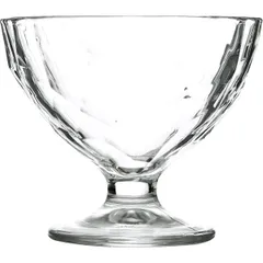 Креманка «Даймонд» стекло 220мл D=102,H=86мм прозр., изображение 2