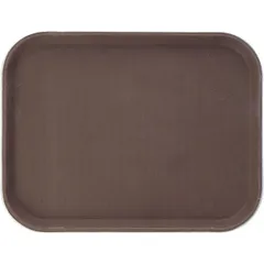 Rubberized rectangular tray “Prootel”  fiberglass , L=35.5, B=25.5cm  brown.