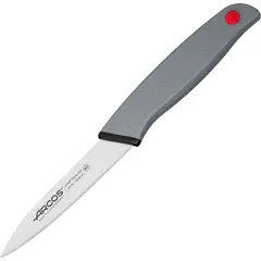 Нож для чистки овощей и фруктов сталь нерж. ,L=10см металлич.,серый