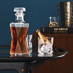 Штоф «Кассиопея» стекло 0,85л D=10,5,H=21см прозр., изображение 3