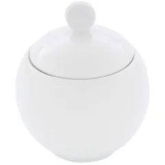 Сахарница «Онда» фарфор 260мл D=10,H=12см белый