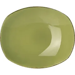 Тарелка глубокая «Террамеса Олива» фарфор ,H=6,L=31,B=26см олив.