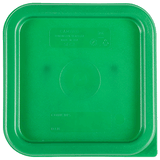 Крышка для контейнеров арт.2SFSPP, 4SFSPP полиэтилен ,L=18,5,B=18,5см зелен.