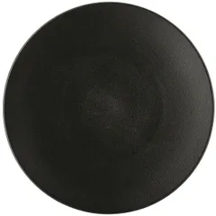 Plate “Ekinox” small ceramics D=310,H=35mm black