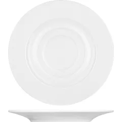 Saucer “This is Roma”  porcelain  D=155, H=15mm  white