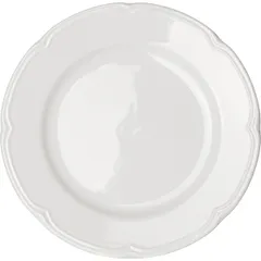 Блюдо «Увертюра» круглое фарфор D=300,H=25мм белый