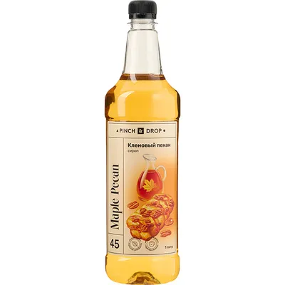 Сироп «Кленовый Пекан» Pinch&Drop пластик 1л D=83,H=267мм
