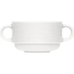 Broth cup “Karat”  porcelain  270ml  D=9,H=6,L=14cm white