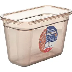 Гастроемкость «Альто+» GN 1/3 поликарбонат ,H=20,L=32,5,B=17,6см коричнев.