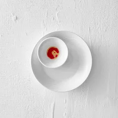 Салатник «Спайро» фарфор 310мл D=15,H=4см белый, изображение 4