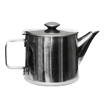 Чайник сервировочный 600 мл, P.L. Proff Cuisine сталь нерж. 0,6л, изображение 3